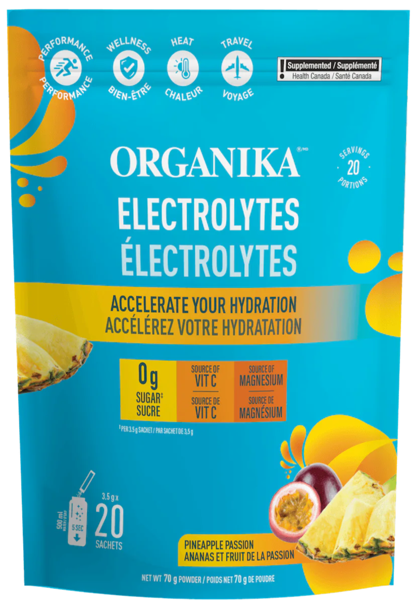 Organika Electrolytes Pineapple Passion 20-Pack