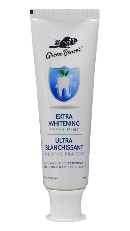 Green Beaver Naturapeutic Toothpaste - Extra Whitening Fresh Mint