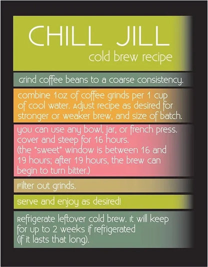 Jacked Up Jill Coffee Chill Jill Cold Brew Blend 454g