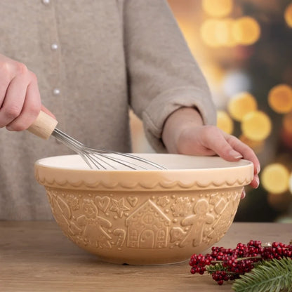 Mason Cash Gingerbread Mixing Bowl 2.0L, Beige