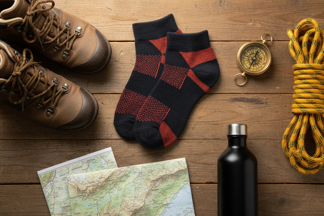 J.B. Field's Hikers Haven Merino/Bamboo Ankle Socks