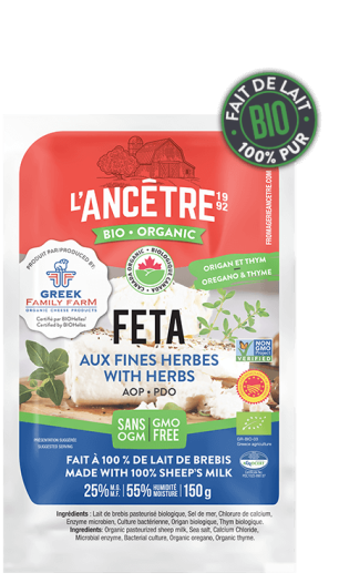 Cheese - Feta with Herbs, Organic *REFRIGERATED*