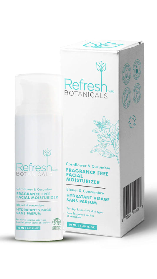 Refresh Botanicals Hydrating Facial Moisturizer - Fragrance Free