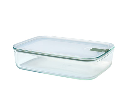 Mepal EasyClip Glass Food Box 2.25L Nordic Sage