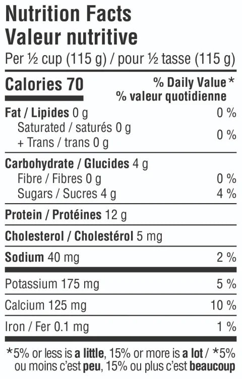 Greek Yogurt 0% MF, Grass Fed *REFRIGERATED*