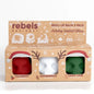Rebels Lip Balm Gift Set Holiday Skulls LE