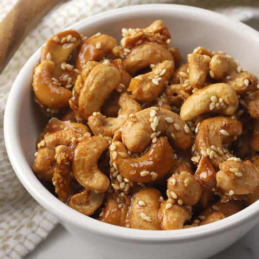 Cashews - Sesame Glazed Roasted *BULK*