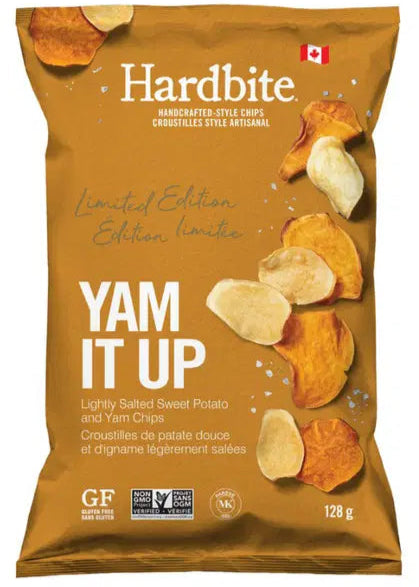 Hardbite Yam it Up Salted Chips - Limited Edition