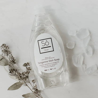 Só Clean Tangerine Dish Soap