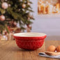 Mason Cash Deck the Halls Mixing Bowl 1.1L, Red