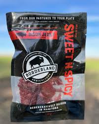 Bison Jerky Sweet & Spicy, Local *FROZEN*