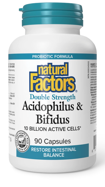 Acidophilus & Bifidus Double Strength