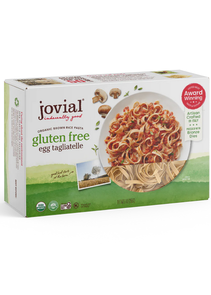 Jovial Brown Rice Pasta Egg Tagliatelle (Org) (GF)