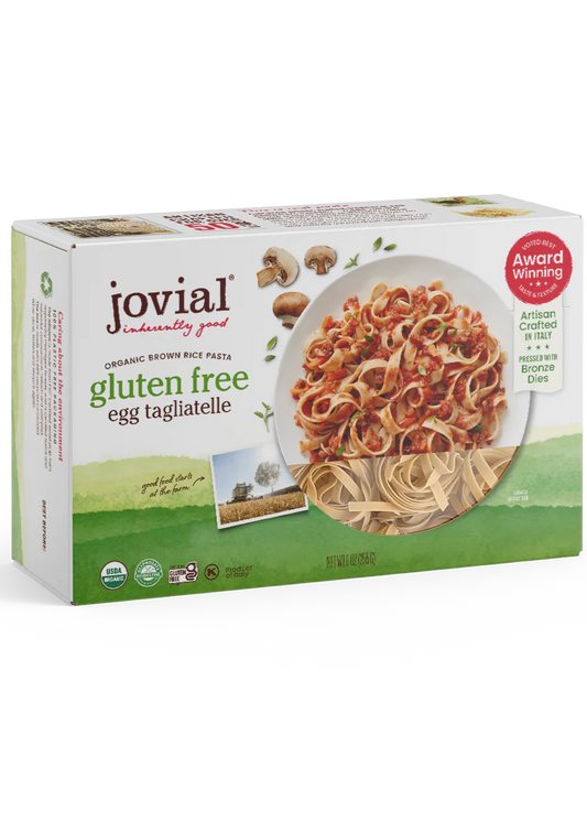 Jovial Brown Rice Pasta Egg Tagliatelle (Org) (GF)