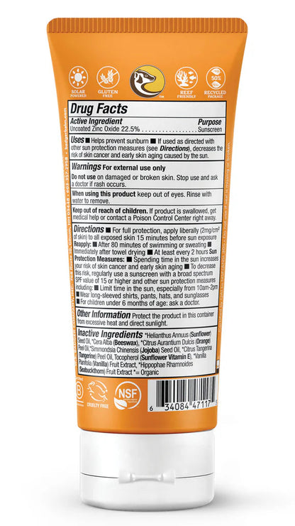 Badger Natural Mineral Sunscreen Cream SPF40 Kids