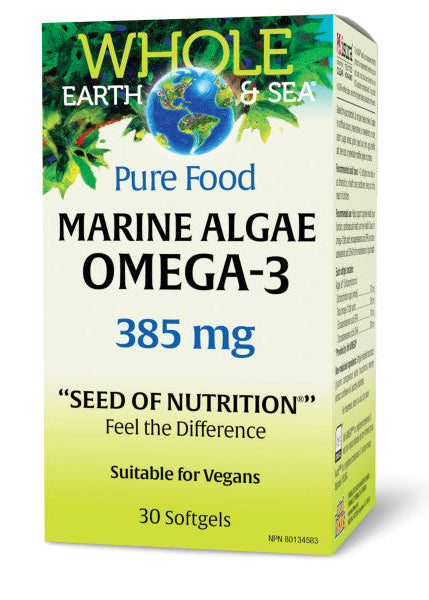 Marine Algae Vegan Omega-3 385mg