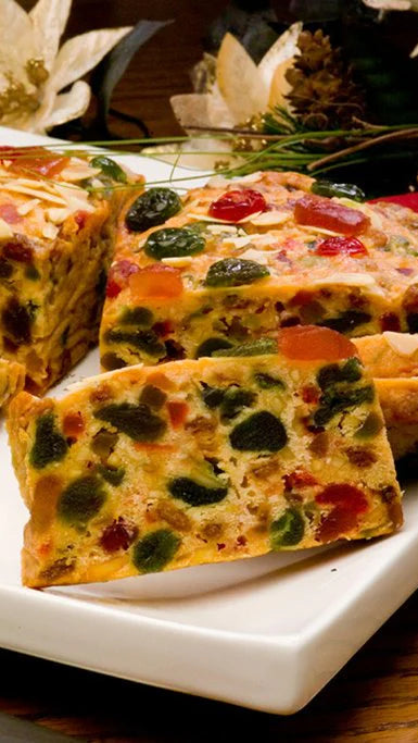 Patti Cakes Amaretto Light Fruitcake