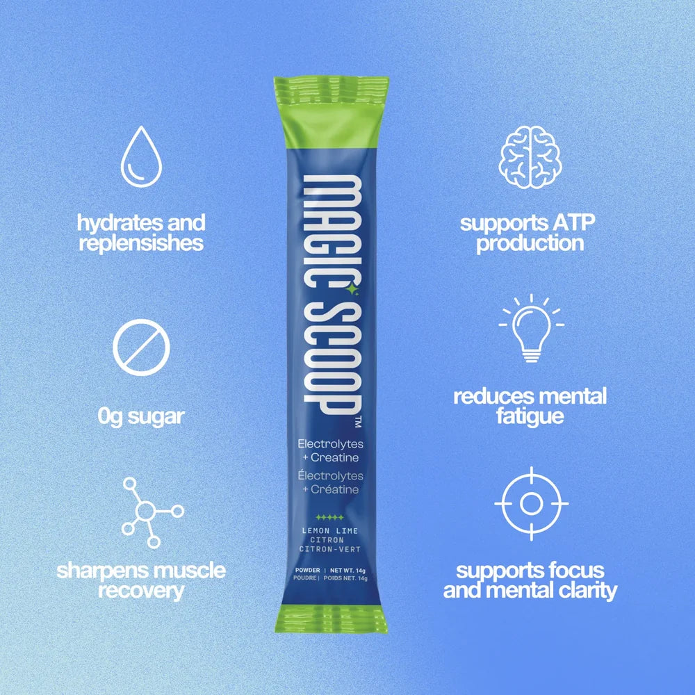 Magic Scoop Electrolytes + Creatine Lemon Lime