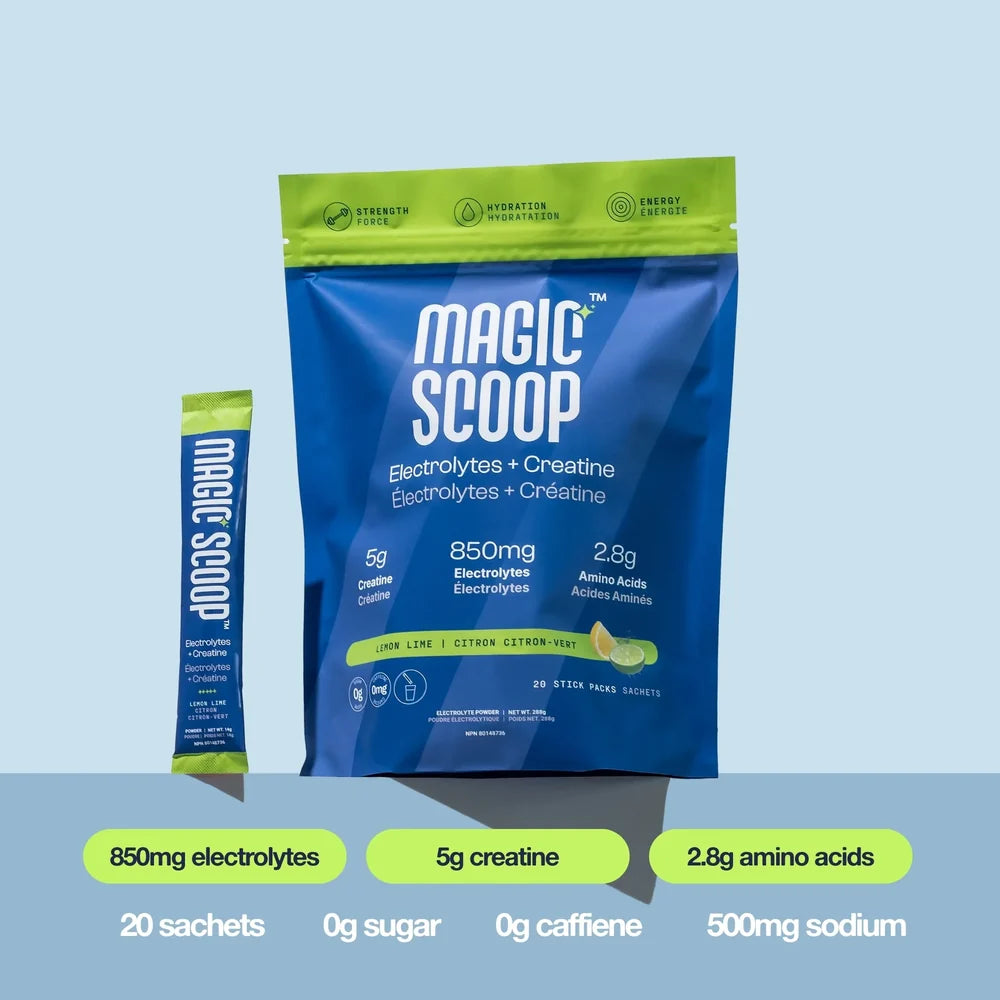 Magic Scoop Electrolytes + Creatine Lemon Lime