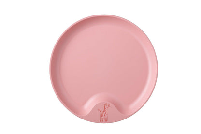 Mepal Mio Children's Plate Deep Pink