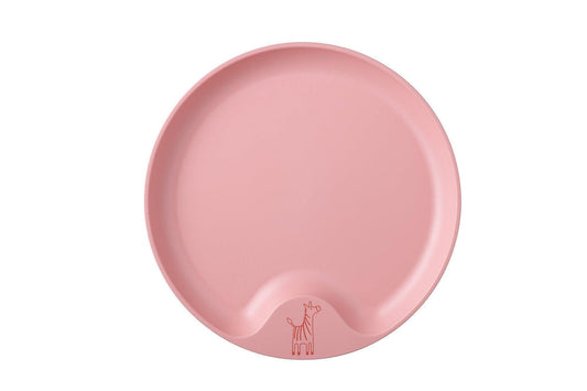 Mepal Mio Children's Plate Deep Pink