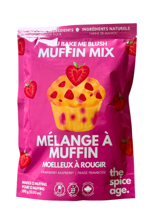 You Bake Me Blush Muffin Mix GF