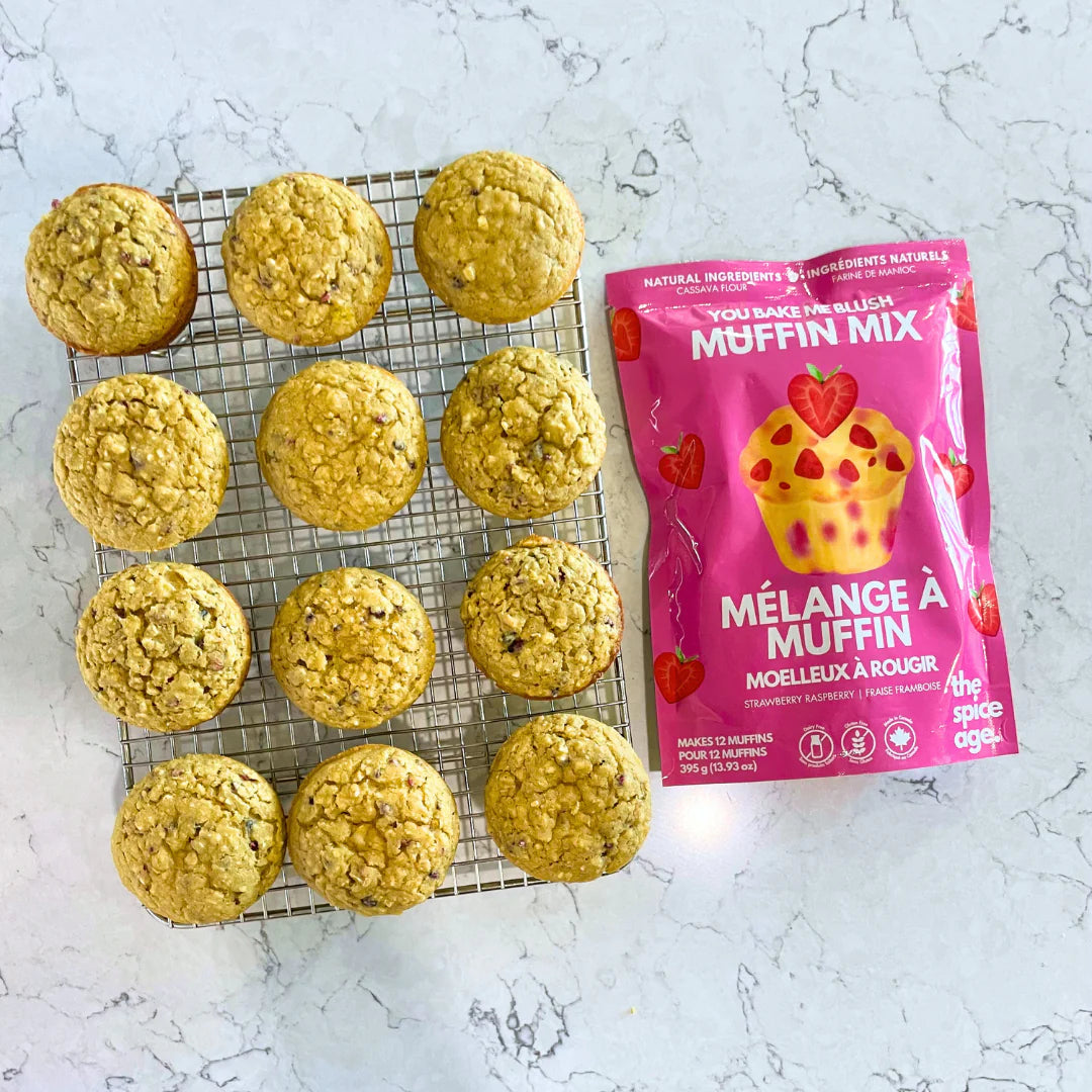 You Bake Me Blush Muffin Mix GF