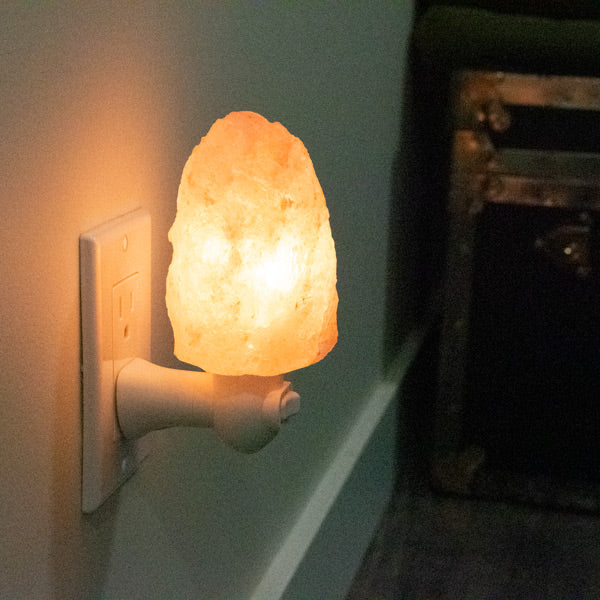 Himalayan Salt Lamp Night Light - Natural