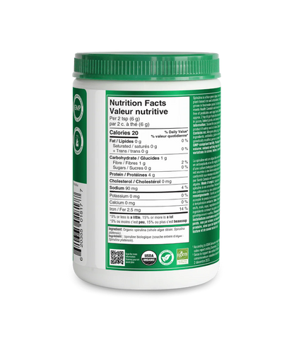 Organika Spirulina Powder, Organic