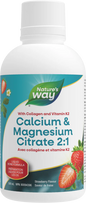 Calcium & Magnesium Citrate 2:1 with Collagen & Vitamin K2 - Strawberry