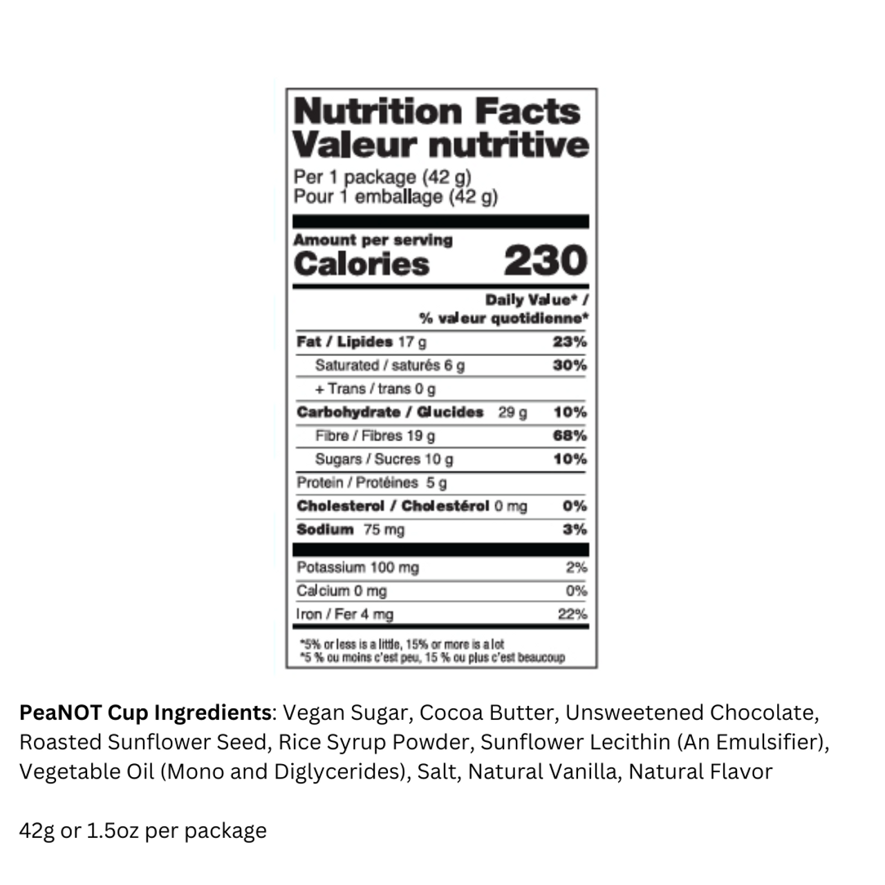 No Whey Foods PeaNot Cups (V)