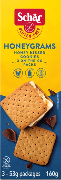 Schar Honeygrams, Wafer Cookies (GF)