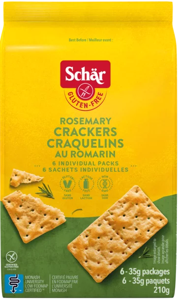 Schar Crackers, Rosemary (GF)