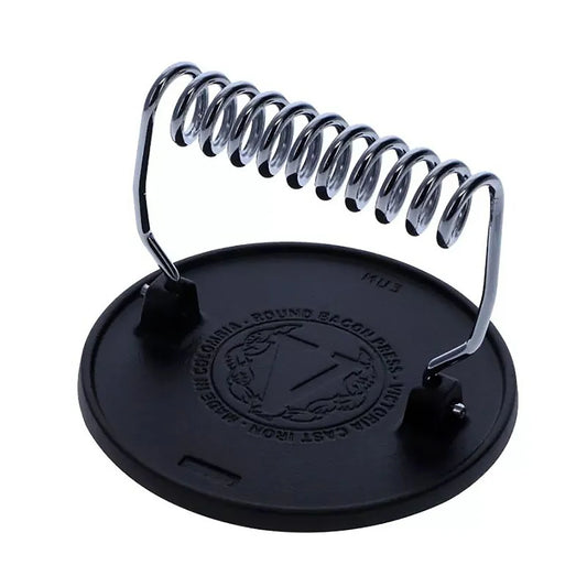 Victoria Cast Iron Burger Press