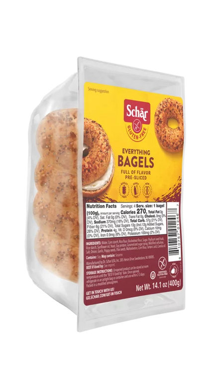 Schar Bagels, Everything (GF)