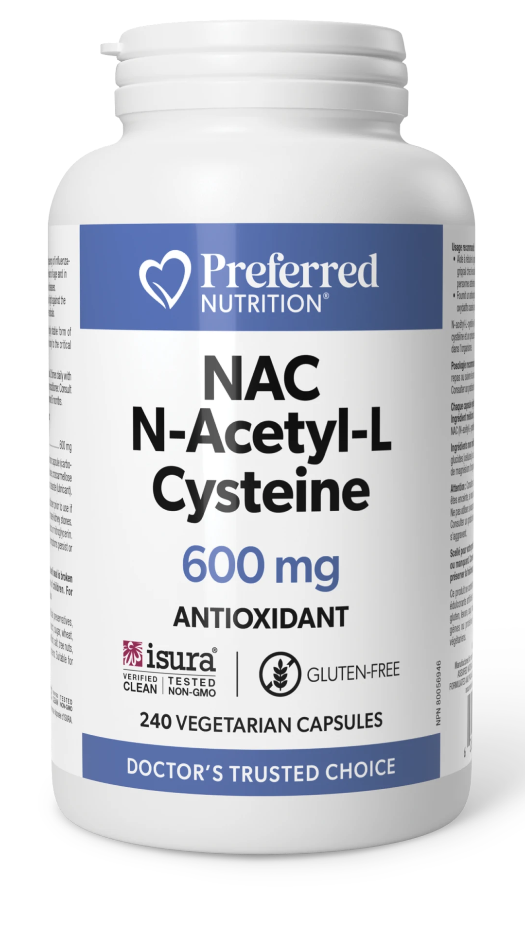 NAC N-Acetyl-L-Cysteine 600mg
