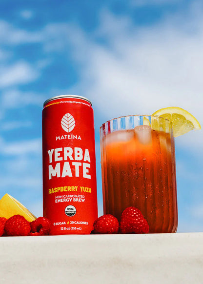 Mateina Yerba Mate Raspberry Yuzu