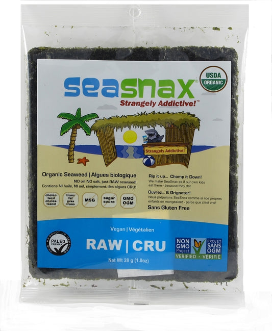 SeaSnax Raw Sheets, Organic