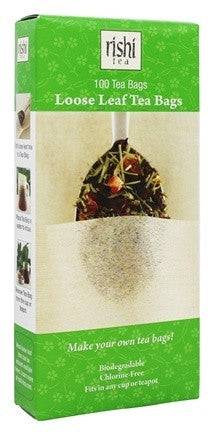 Rishi Loose Leaf Tea Filters - 100 Large Biodegradable