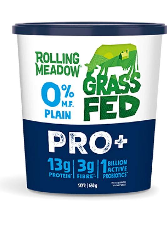 Skyr Pro+ Yogurt Plain 0% MF, Grass Fed *REFRIGERATED*