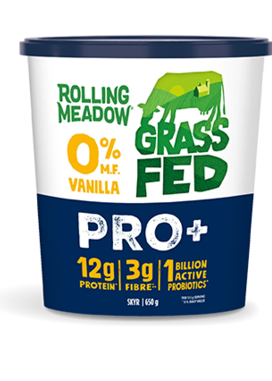 Skyr Pro+ Yogurt Vanilla 0% MF, Grass Fed *REFRIGERATED*