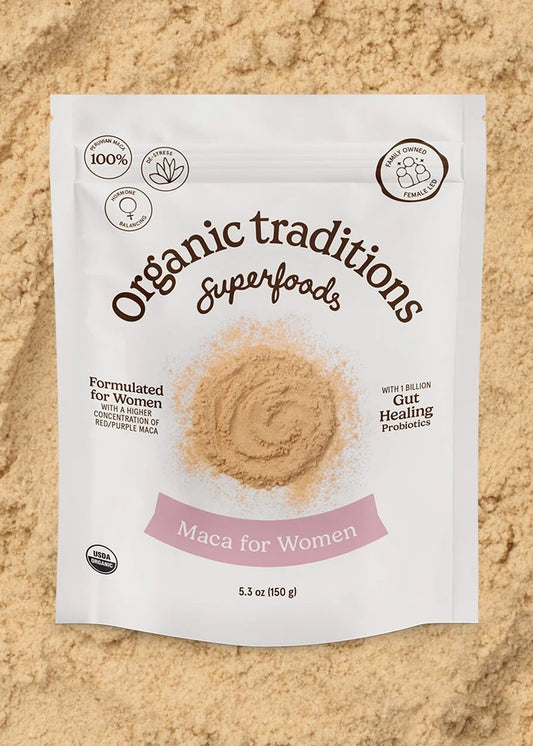 Maca for Women + Probiotics, Organic Traditions