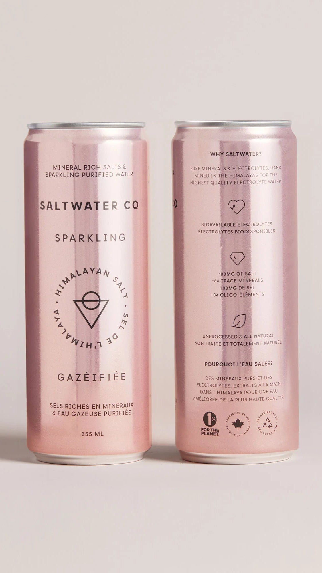 Saltwater Co. Mineral Rich Sparkling Water
