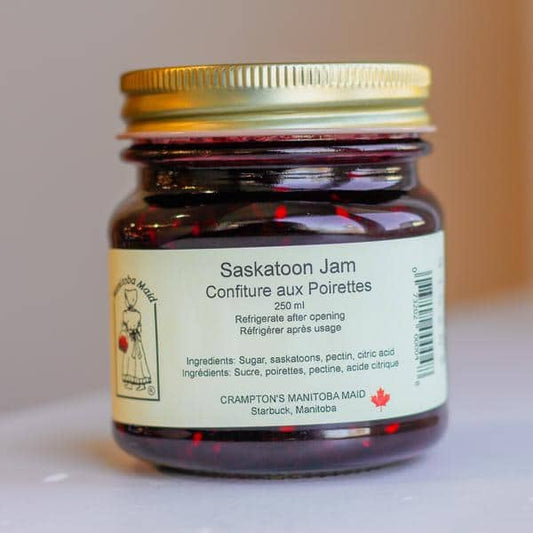 Crampton's Saskatoon Jam, LOCAL