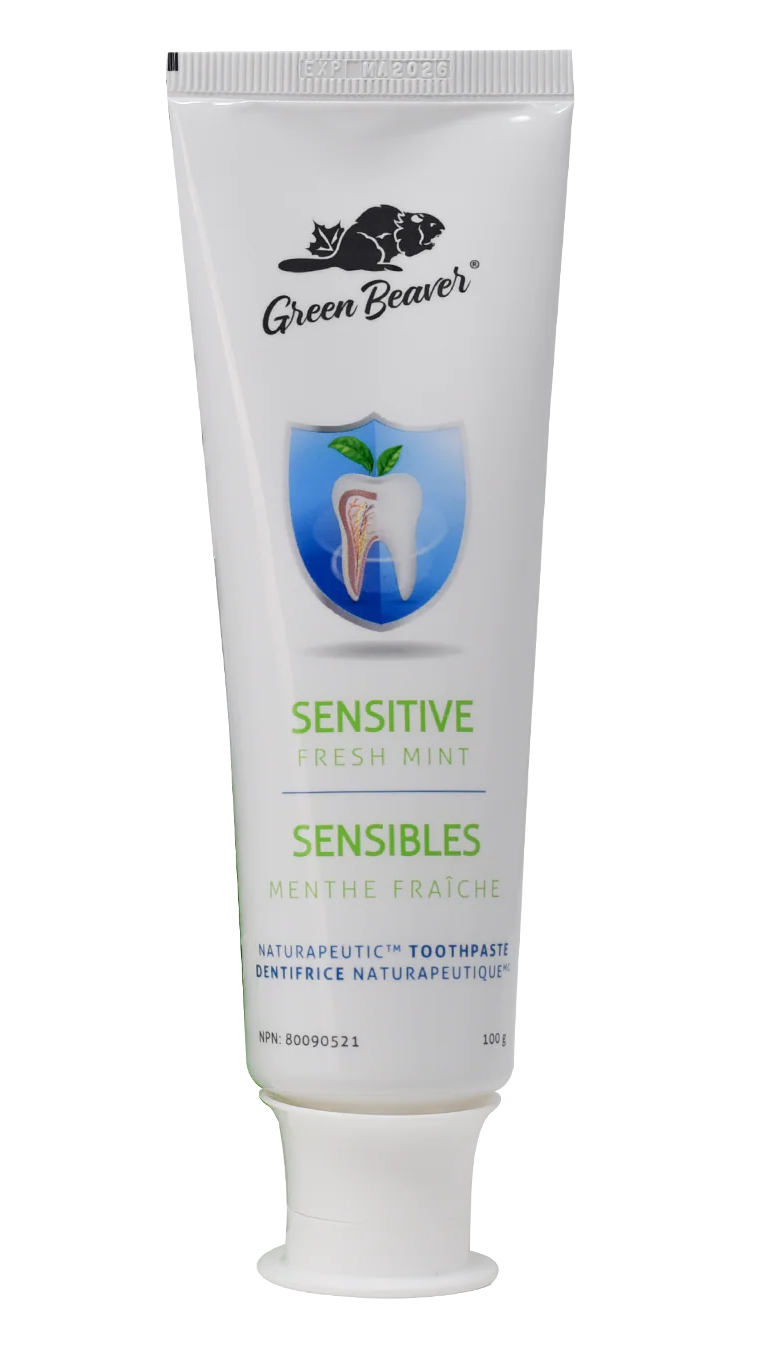 Green Beaver Naturapeutic Toothpaste - Sensitive Fresh Mint