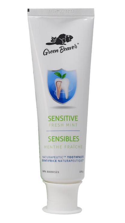 Green Beaver Naturapeutic Toothpaste - Sensitive Fresh Mint