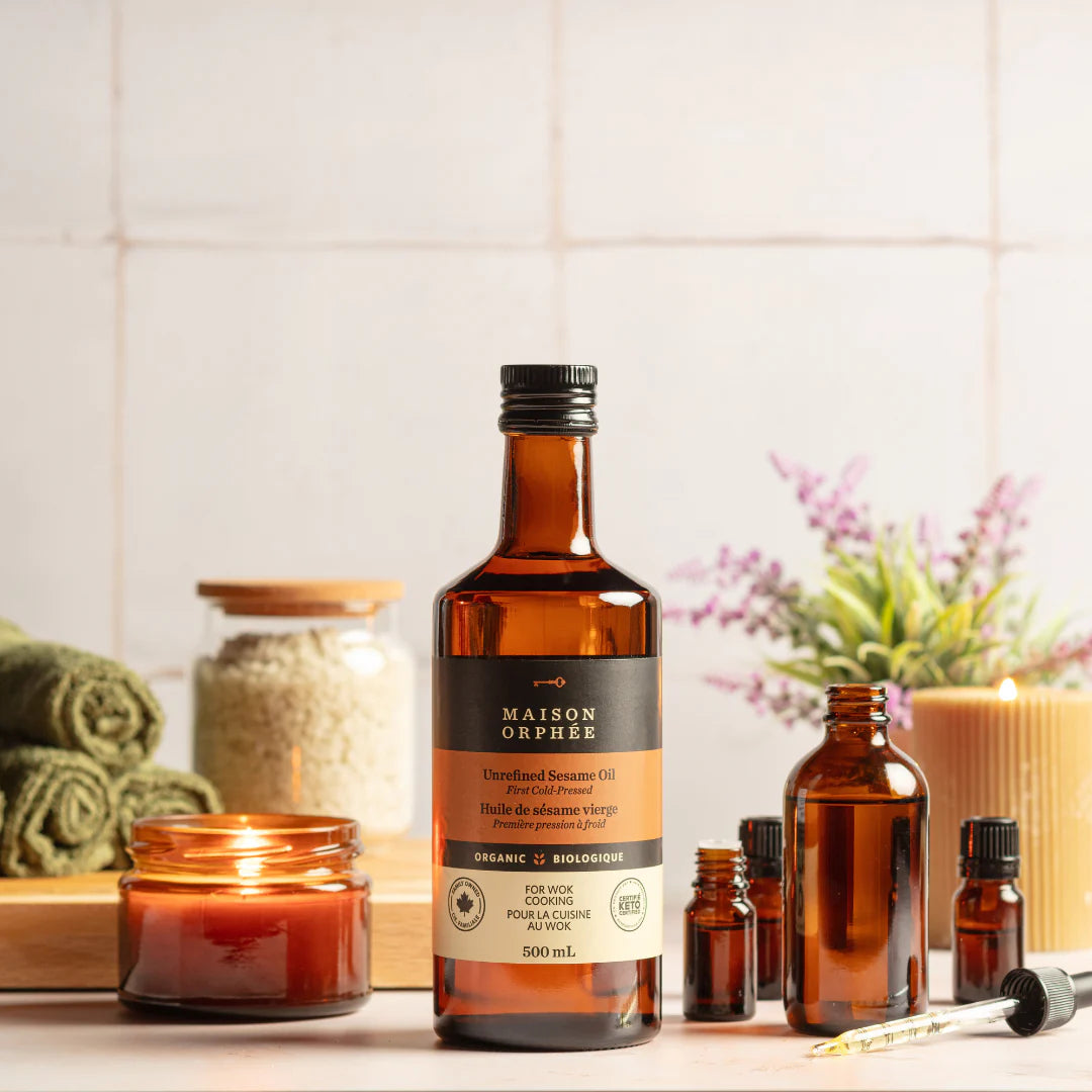 Sesame Oil, Unrefined, Organic