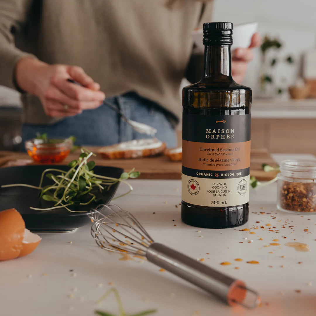 Sesame Oil, Unrefined, Organic