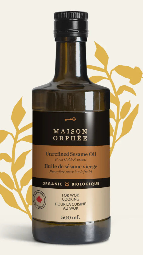 Sesame Oil, Unrefined, Organic