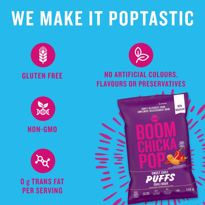 BoomChickaPop Sweet Chili Puffs GF